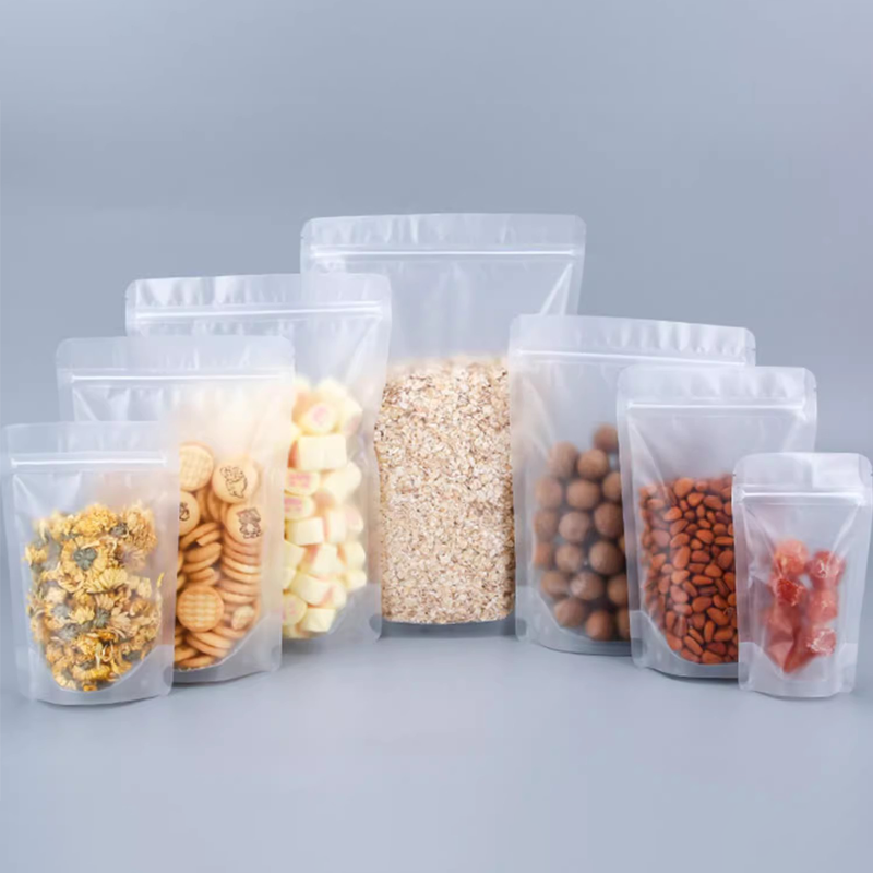 100枚入りフロスト加工自立型ジップロックバッグ、キャンディ - Food Snacks Brands のレビューと価格