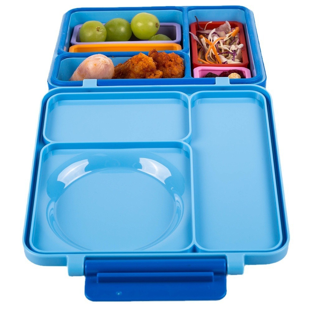 1/3 個再利用可能なシリコン食品分配ボックス赤/ピンク/紫 - Food Snacks Distribution のレビューと価格