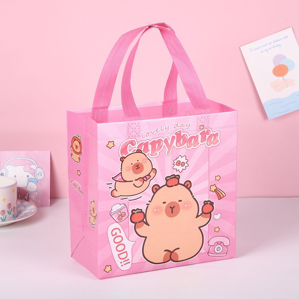 10 個新カピバラギフトバッグキャンディスナック防水不織布ギ - Food Snacks Party のレビューと価格