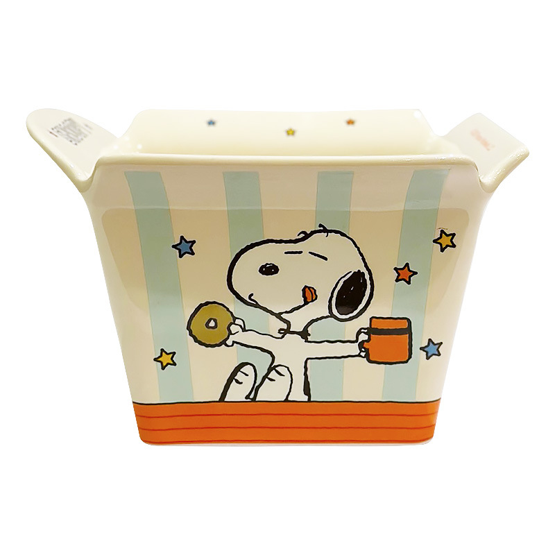 スヌーピー共同ブランド セラミックポップコーンボウル 大型ス - Food Snacks Brands のレビューと価格
