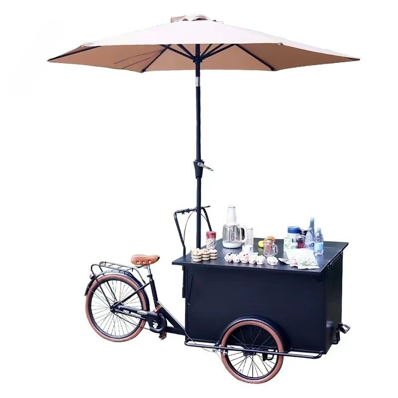 人間用三輪屋台車、逆走式ロバ、三輪自転車多機能夜市屋台車 - Food Snacks Brands のレビューと価格